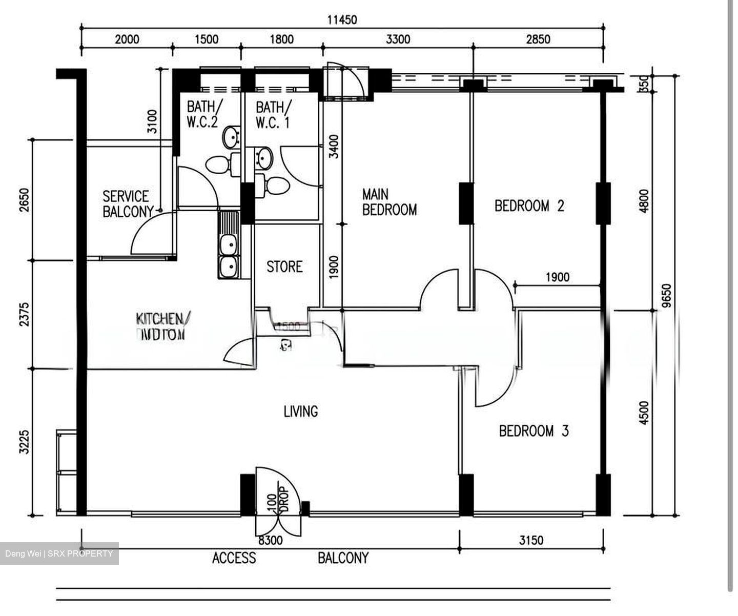 Blk 844 Woodlands Avenue 4 (Woodlands), HDB 4 Rooms #569614151
